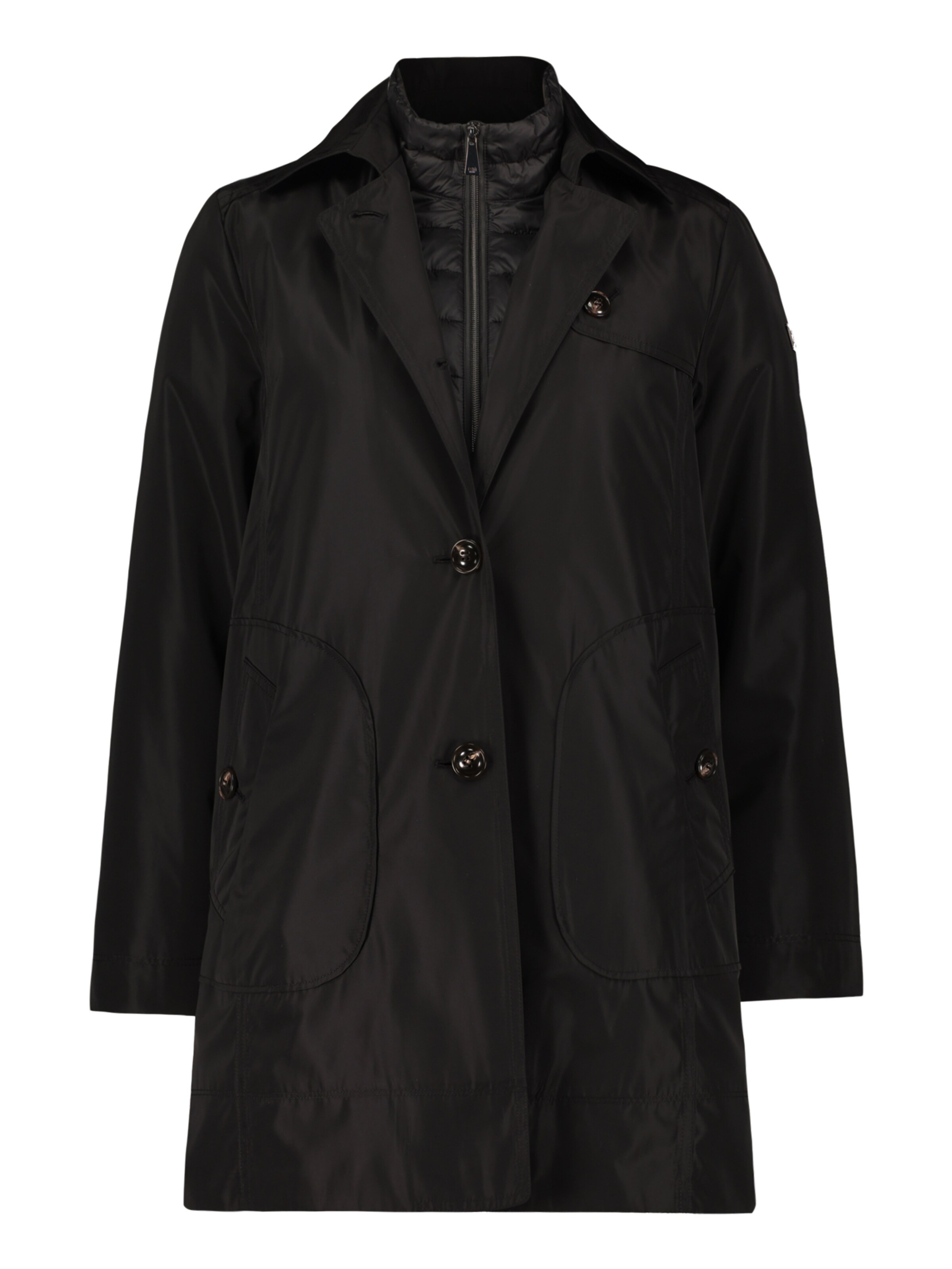 Betty Barclay 4 in 1 Jacke mit Funktion in Schwarz: Vorderseite