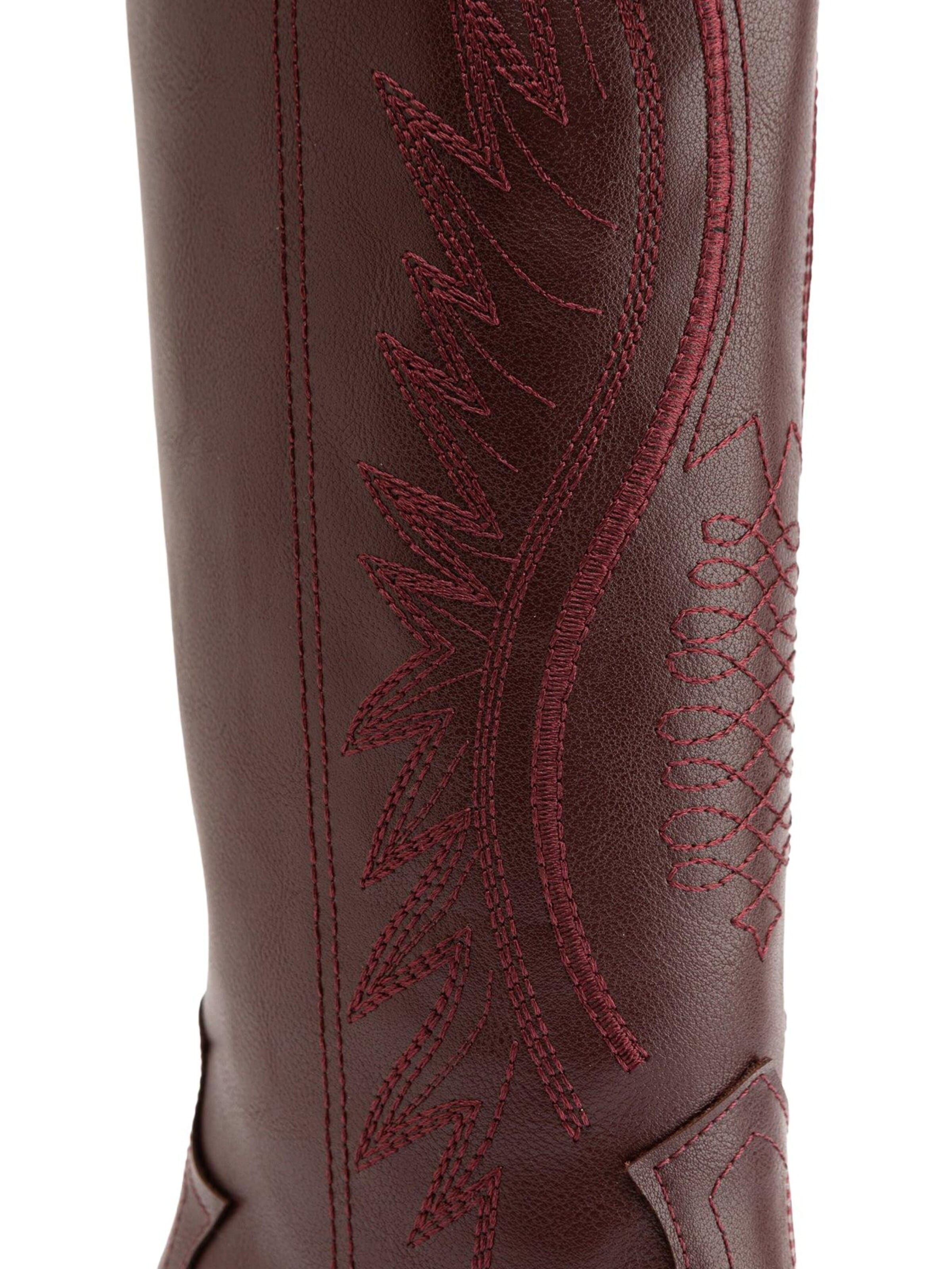 Limoya Boots 'Held' in Red