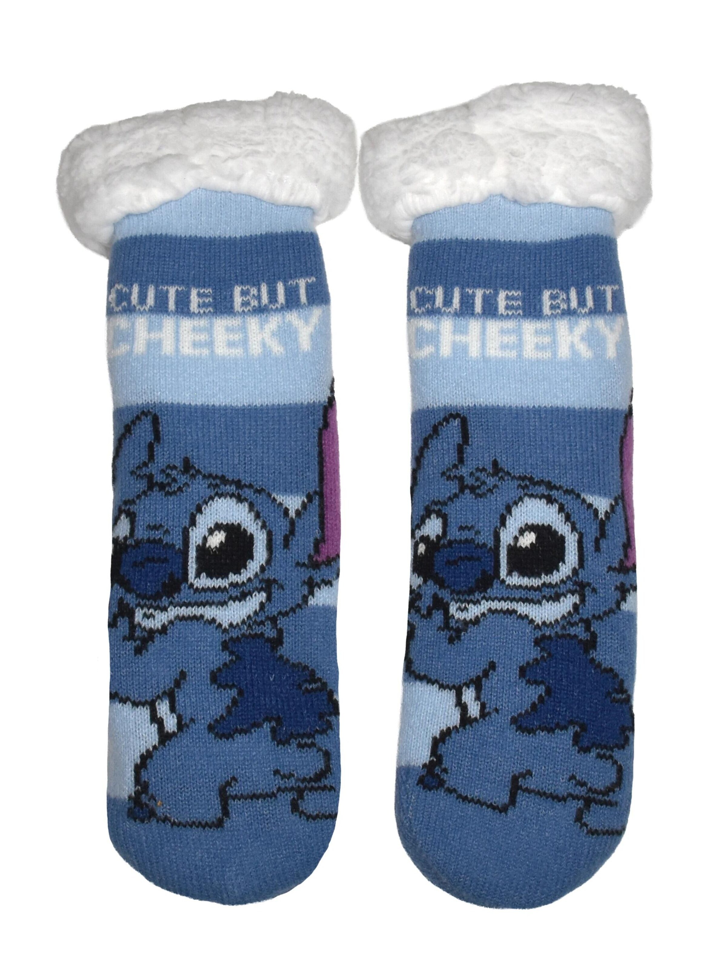 Disney Lilo & Stitch Socks 'Hüttensocken Cute by cheeky' in Blue