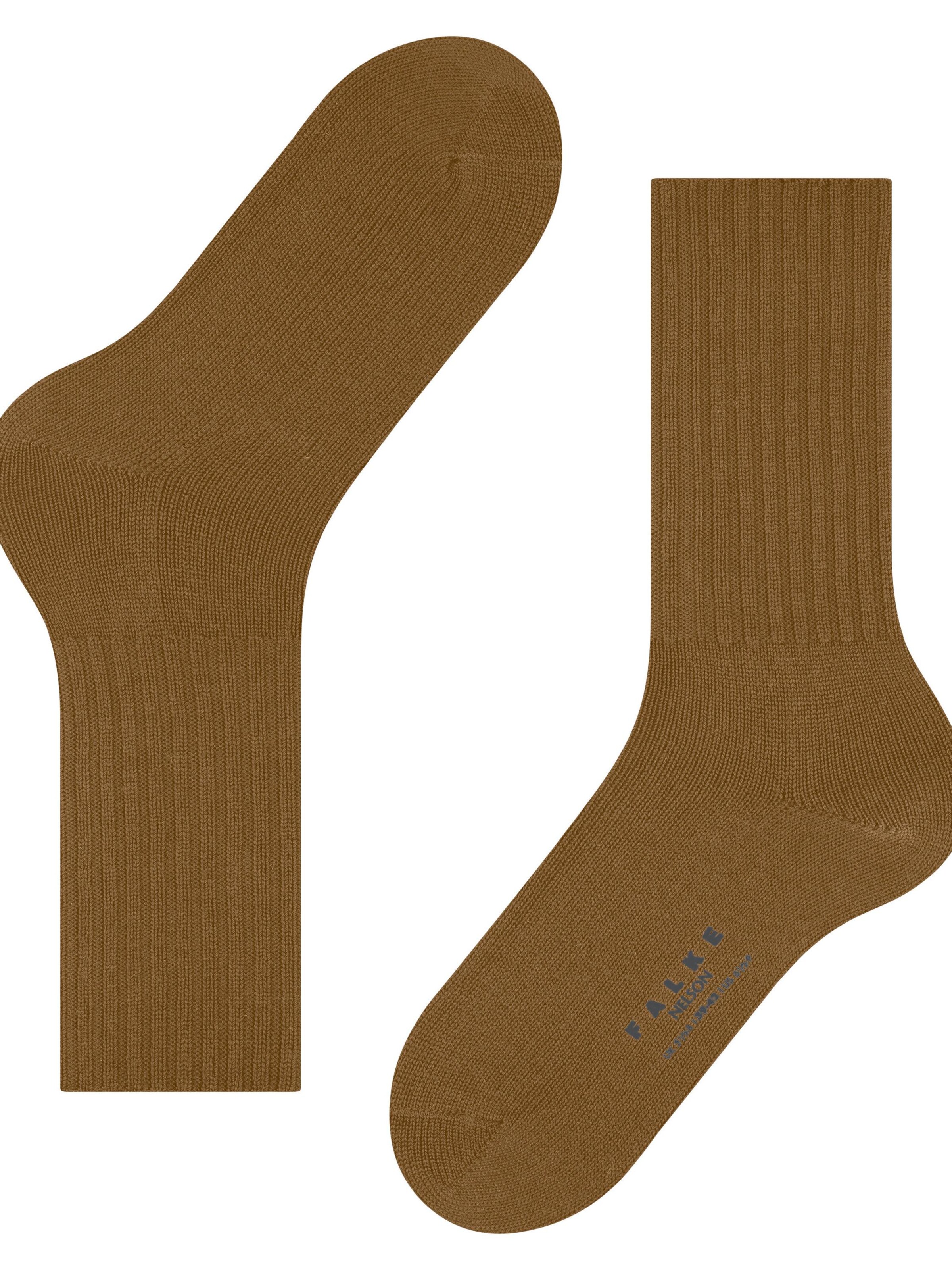 FALKE Socks 'Nelson' in Brown