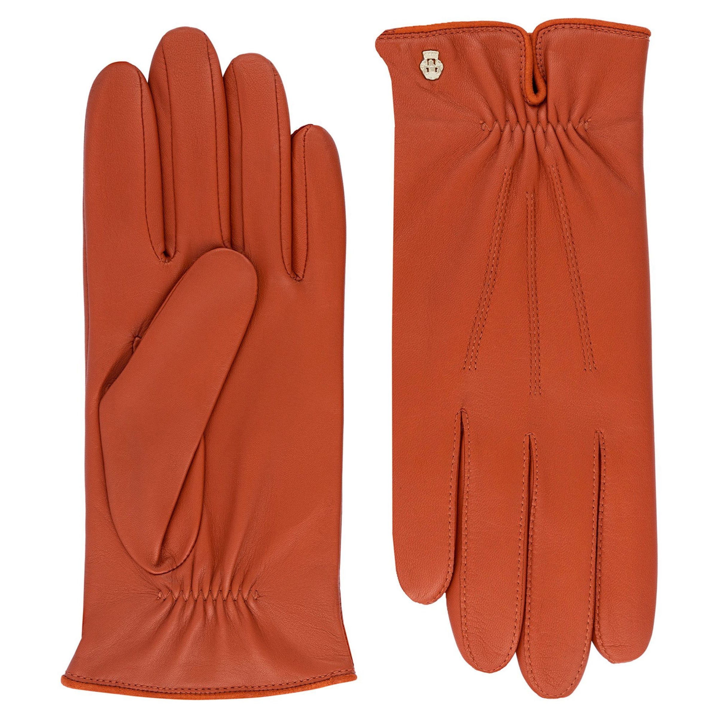 Gants 'ANTWERPEN' Roeckl en orange : devant