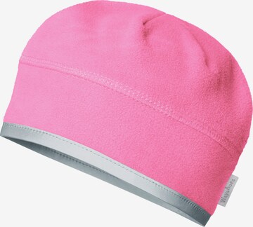 PLAYSHOES Beanie in Pink: front