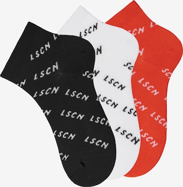 LSCN by LASCANA Socks in Blue: front