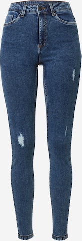 Noisy may Skinny Jeans 'Callie' in Blue: front