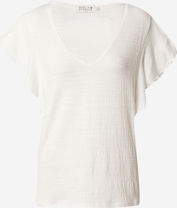 T-shirt Molly BRACKEN en blanc : devant