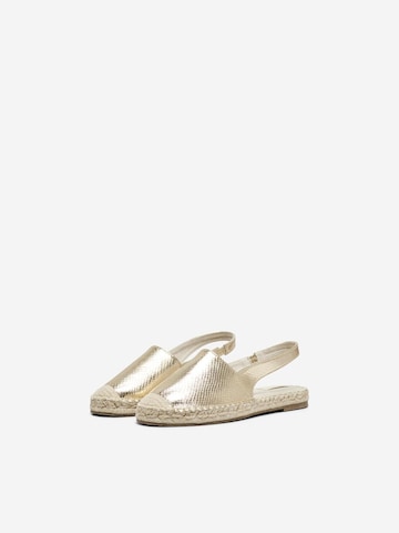 ONLY Slingpumps 'ELISE-2' i guld