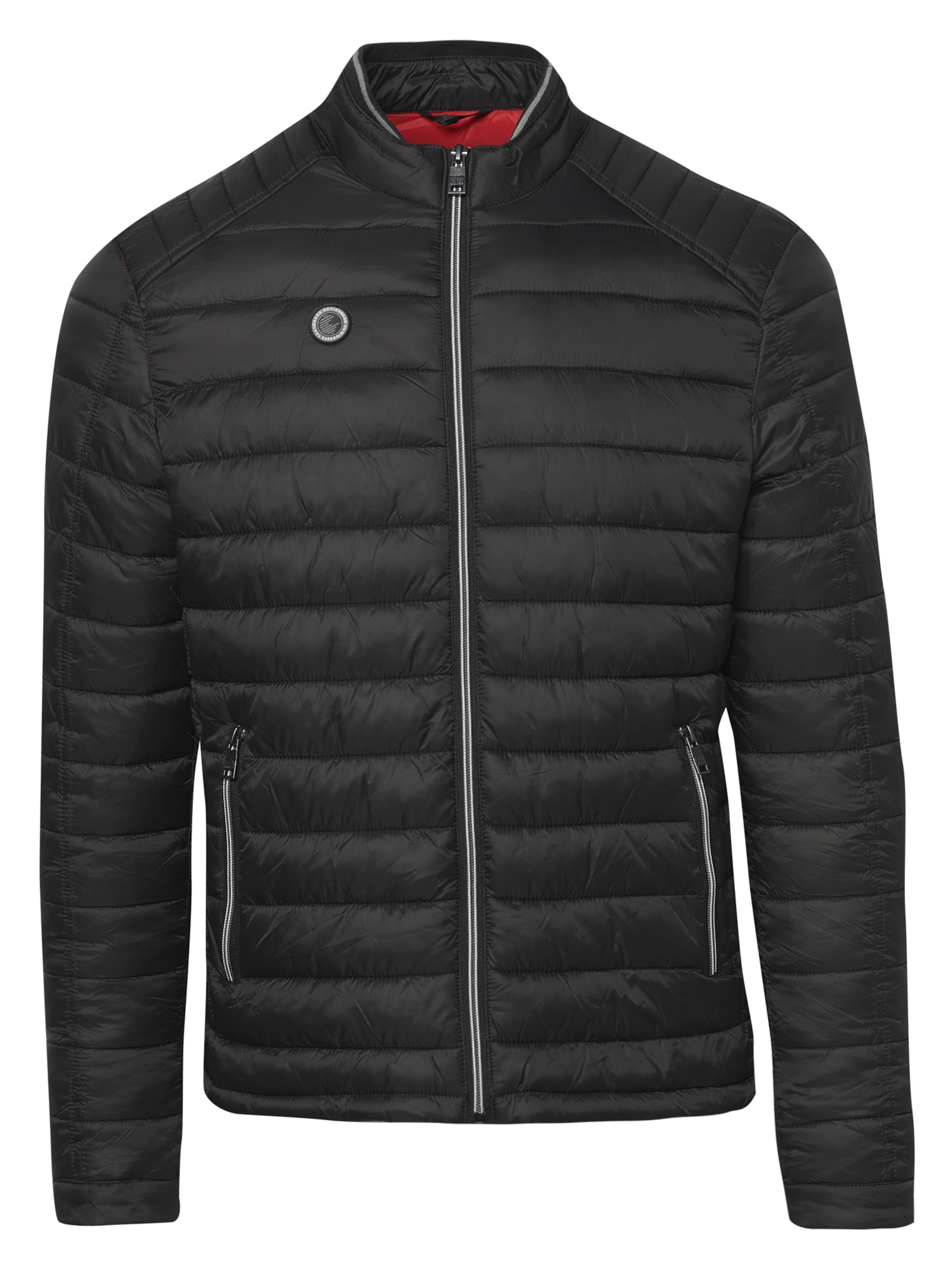 KOROSHI Prechodná bunda - Čierna: predná strana