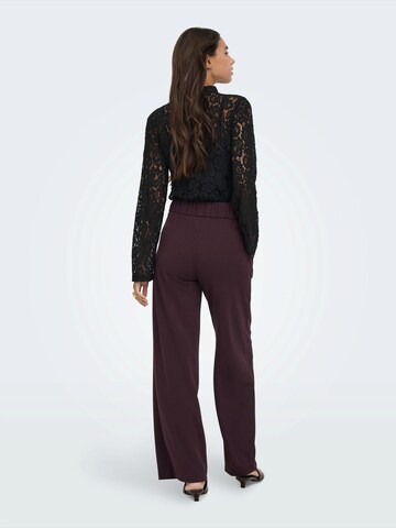 JDY - Loosefit Pantalón plisado 'JDYGeggo' en marrón