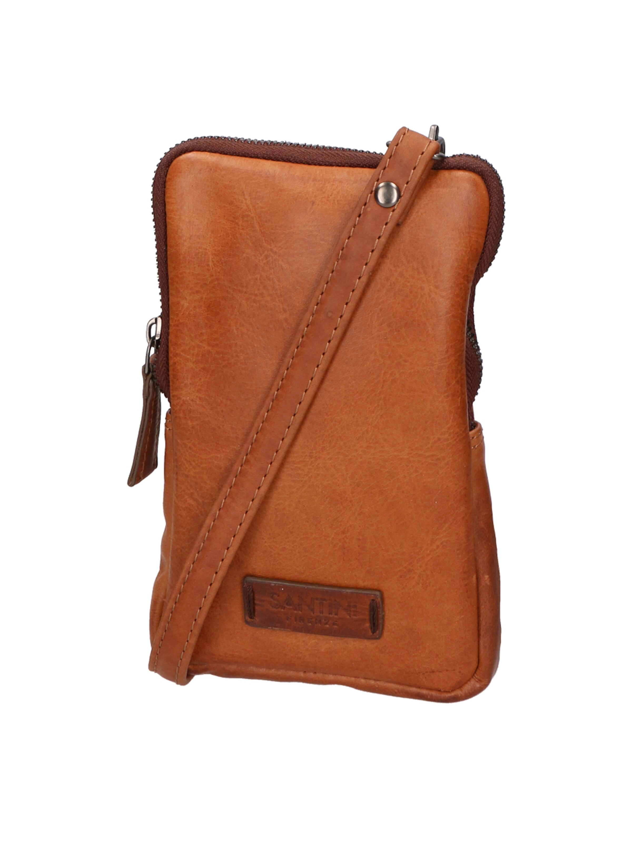 Santini Firenze Crossbody bag in Brown: front