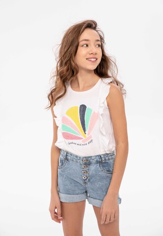 MINOTI - Camisola em branco: frente