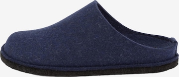 HAFLINGER Mule 'Flair Soft' in Blue: front