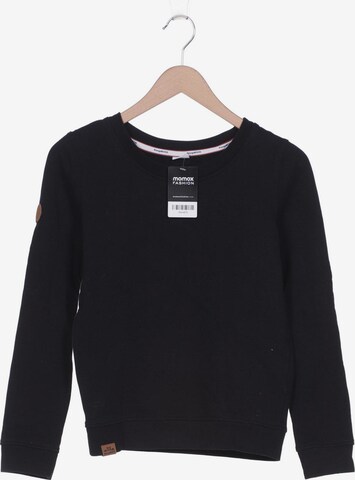 KangaROOS Sweatshirt & Zip-Up Hoodie in XXS in Black: front