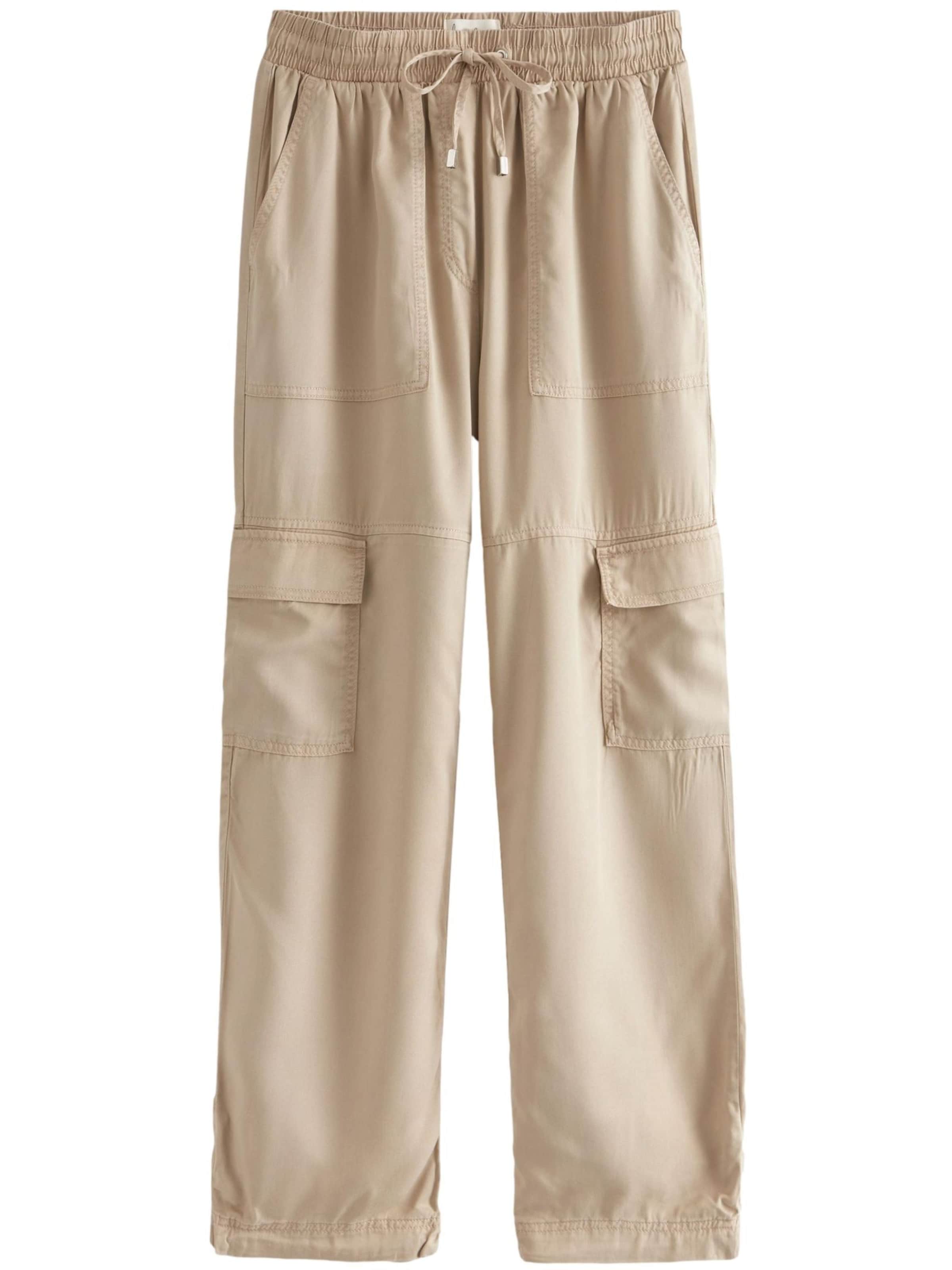 Nextregular Cargo hlače - bež boja: prednji dio