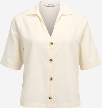 Dorothy Perkins Petite Blouse in Beige: front