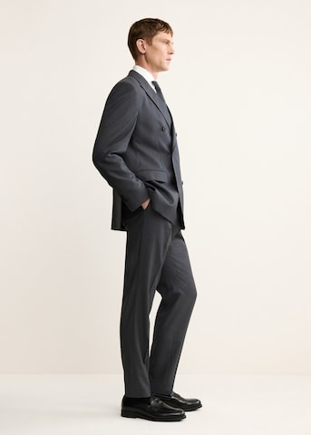 MANGO MAN Slim Fit Sakko 'Siena' in Grau