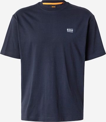 T-Shirt 'Move' BOSS en bleu : devant