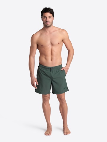 ARENA Plavecké šortky 'EVO' – zelená