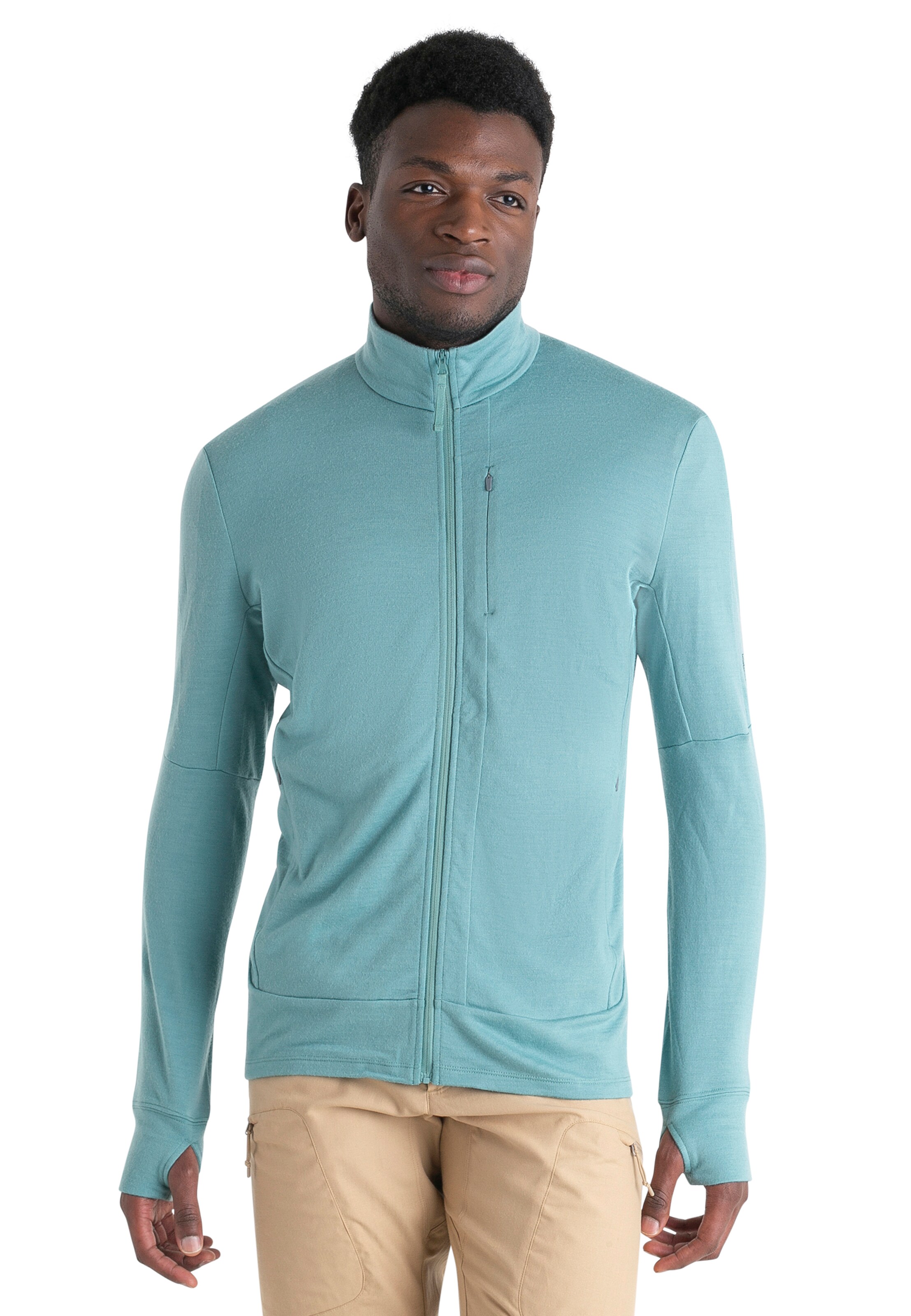 ICEBREAKERSportski gornji dio trenirke 'Quantum IV' - plava boja: prednji dio