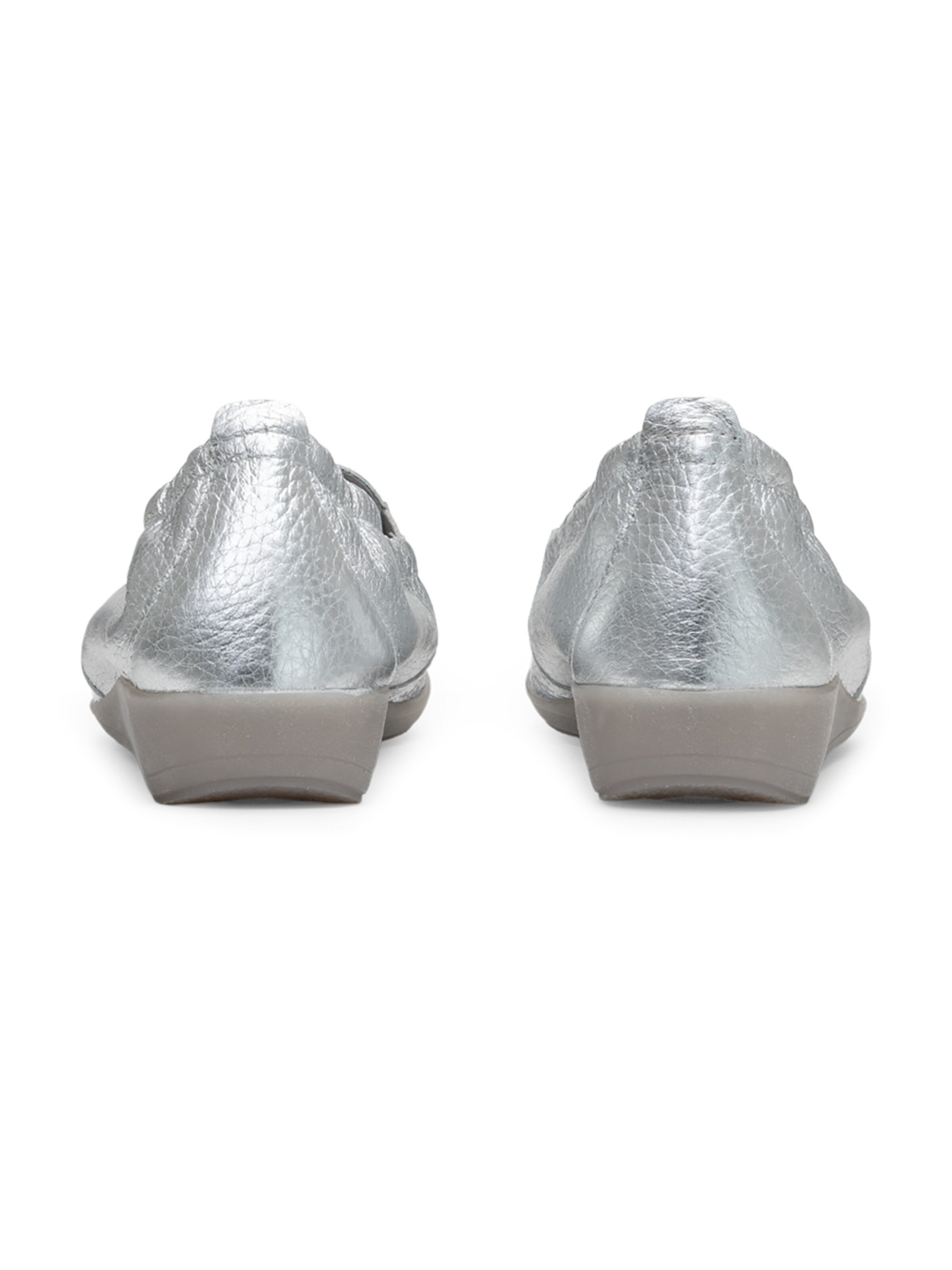 VITAFORM Moccasins in Silver