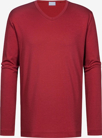 Mey Shirt 'Solid Night' in Rot: Vorderseite