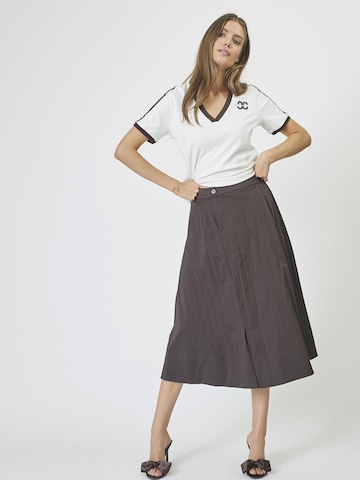 Maglietta 'Edge' di co'couture in bianco