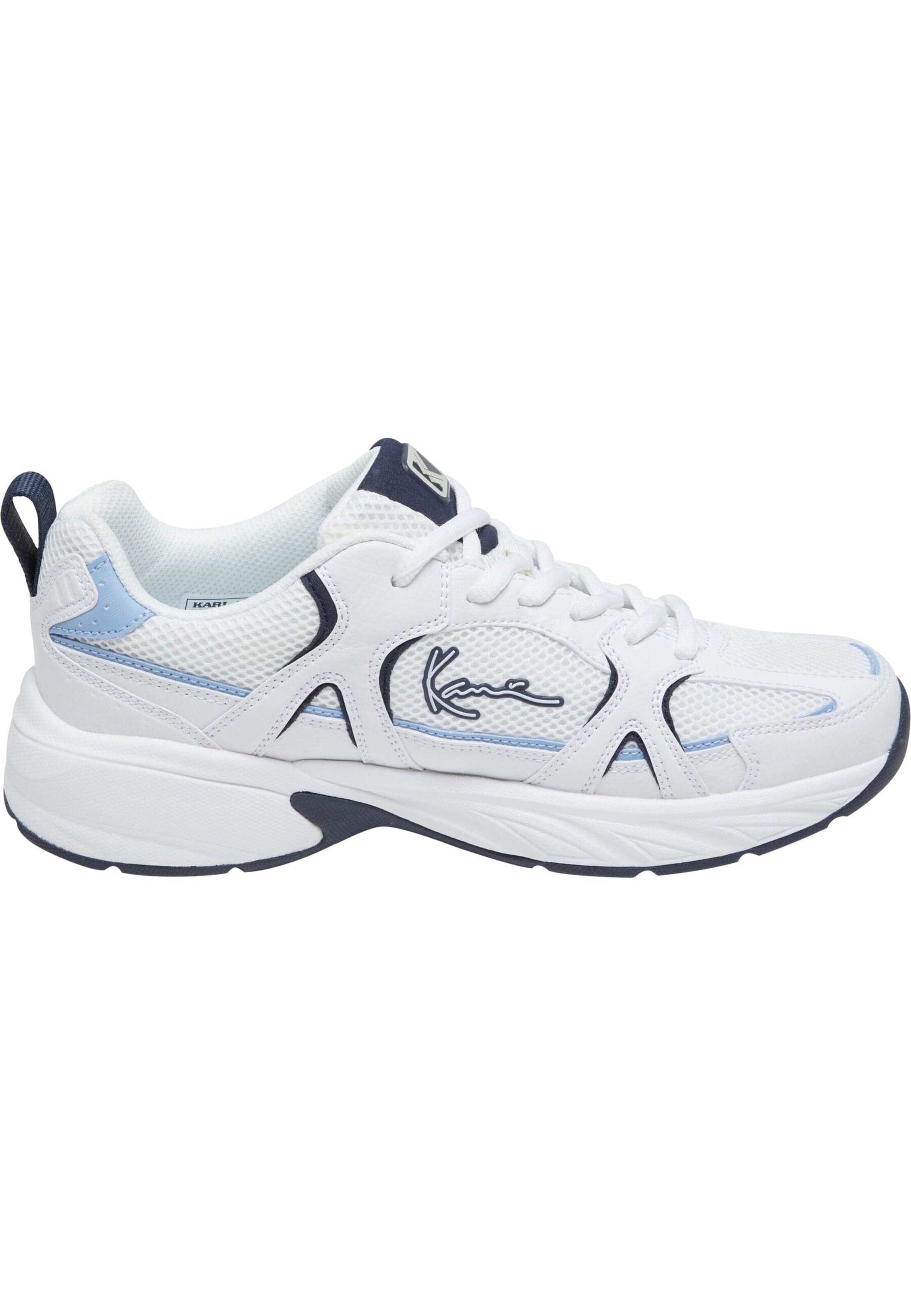 Baskets basses 'Prime Runner Gs' Karl Kani en blanc