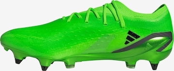 ADIDAS PERFORMANCE Soccer Cleats 'X Speedportal.1 SG' in Green: front