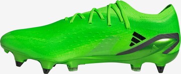 Chaussure de foot 'X Speedportal.1 SG' ADIDAS PERFORMANCE en vert : devant