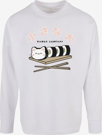 Merchcode Shirt 'TORC - Sushi Kit' in Wit: voorkant