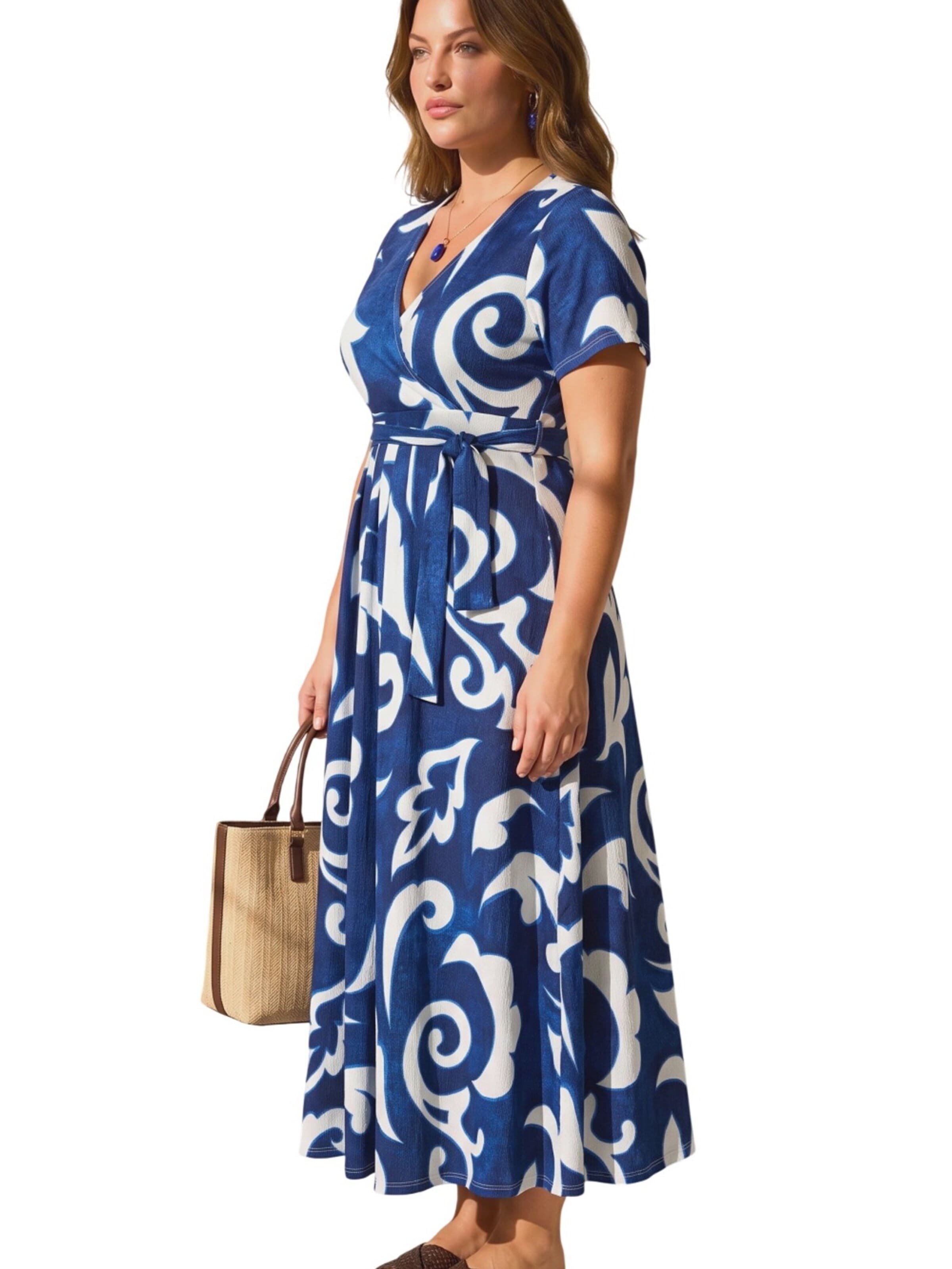 Shape Of You Kleid‌‌‌‌‌‌‌‌‌ in Blau
