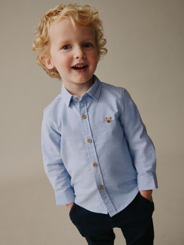 Next Klasický střih Košile 'Oxford' – modrá: přední strana