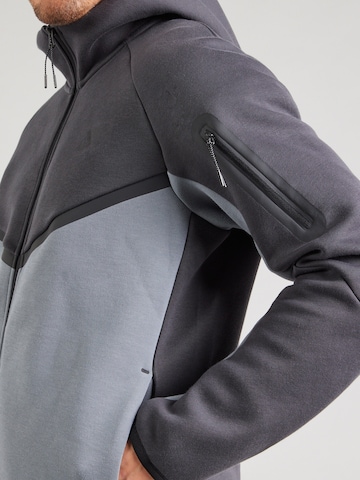 Nike Sportswear Ζακέτα φούτερ 'TECH FLEECE' σε γκρι