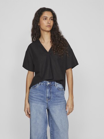 VILA Bluse i sort: forside