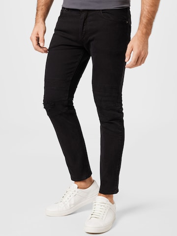 DRYKORN Skinny Jeans 'Raz' in Zwart: voorkant