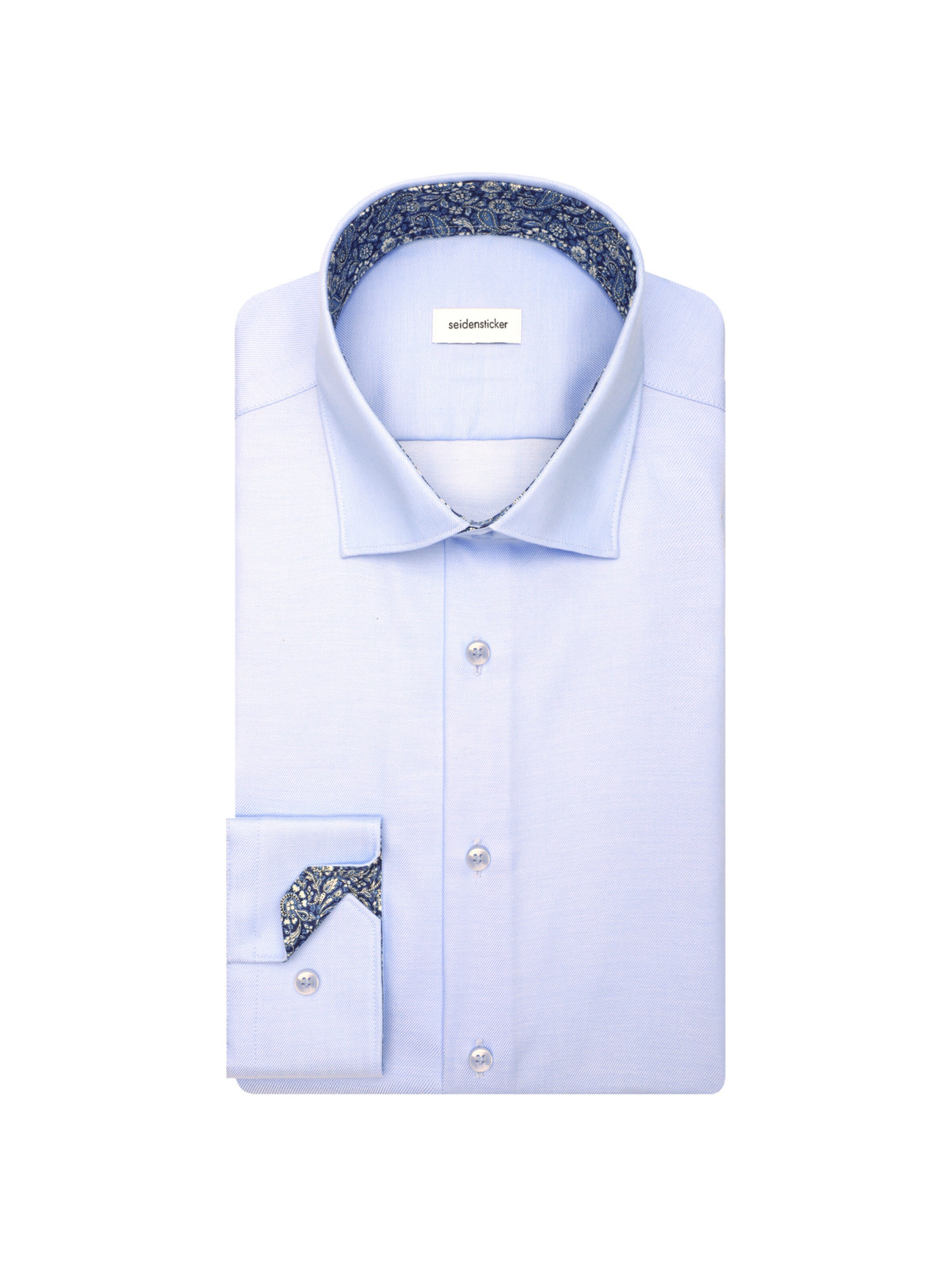 SEIDENSTICKER Regular fit Zakelijk overhemd 'SMART CLASSICS' in Blauw