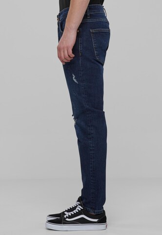 2Y Premium Regular Jeans in Blau