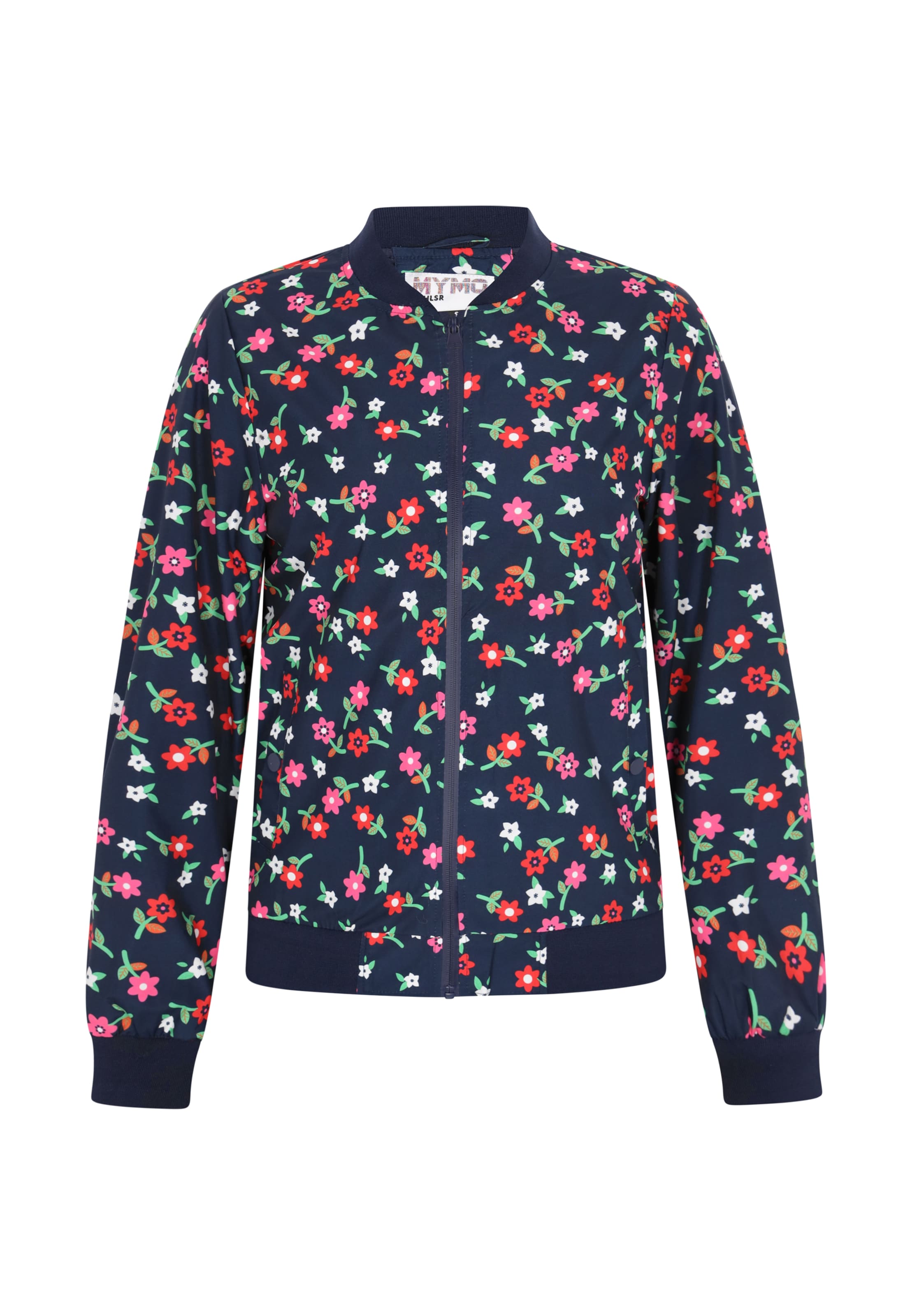 myMo ATHLSR Jacke in Blau: Vorderseite