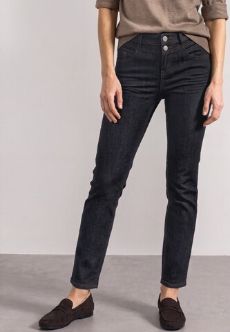 Slimfit Jeans 'Jane' di STREET ONE in blu: frontale
