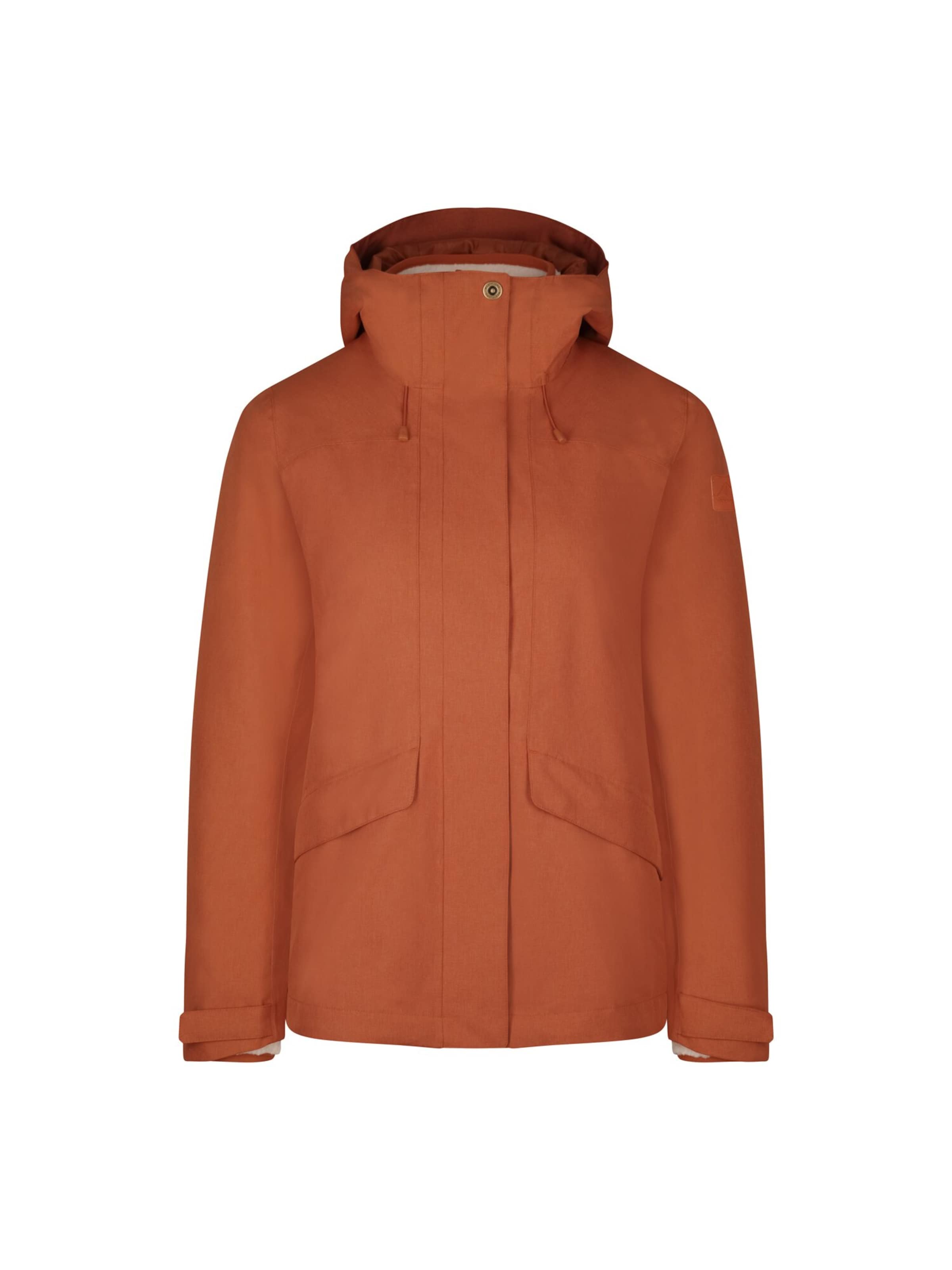 WESTFJORD Outdoor Jacket in Brown: front