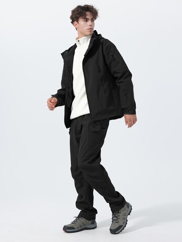 Youthup Sportanzug in Schwarz