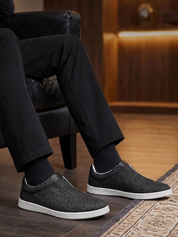 ALLTHEMEN Classic Flats 'Gleiten' in Grey