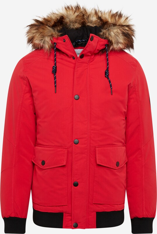 JACK & JONES Téli dzseki Piros | ABOUT YOU JACK & JONES Téli dzseki 'MAGIC' Piros | ABOUT YOU