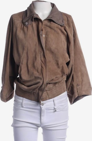 Brunello Cucinelli Jacket & Coat in XL in Brown: front