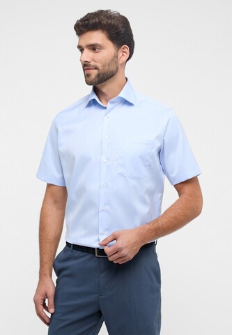 ETERNA Regular fit Button Up Shirt in Blue: front