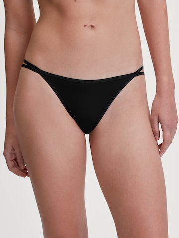 Slip CALIDA en noir : devant