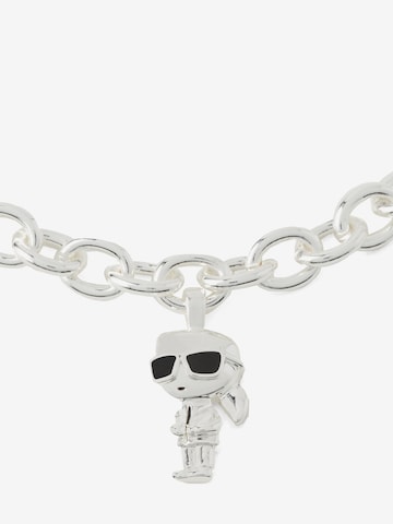 Karl Lagerfeld Bracelet 'Ikonik' in Silver