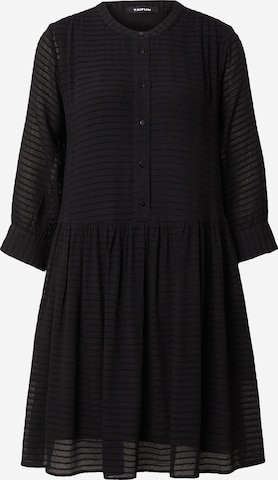 TAIFUN Φόρεμα σε μαύρο: μπροστά