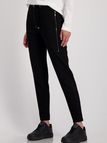 Regular Pantalon monari en noir