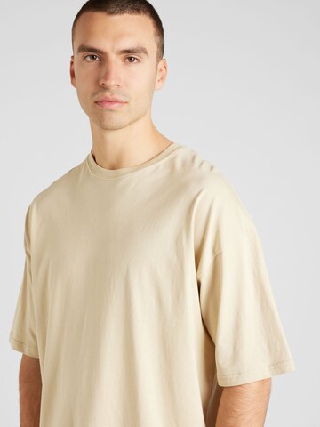 T-Shirt 'GRAND' JACK & JONES en beige