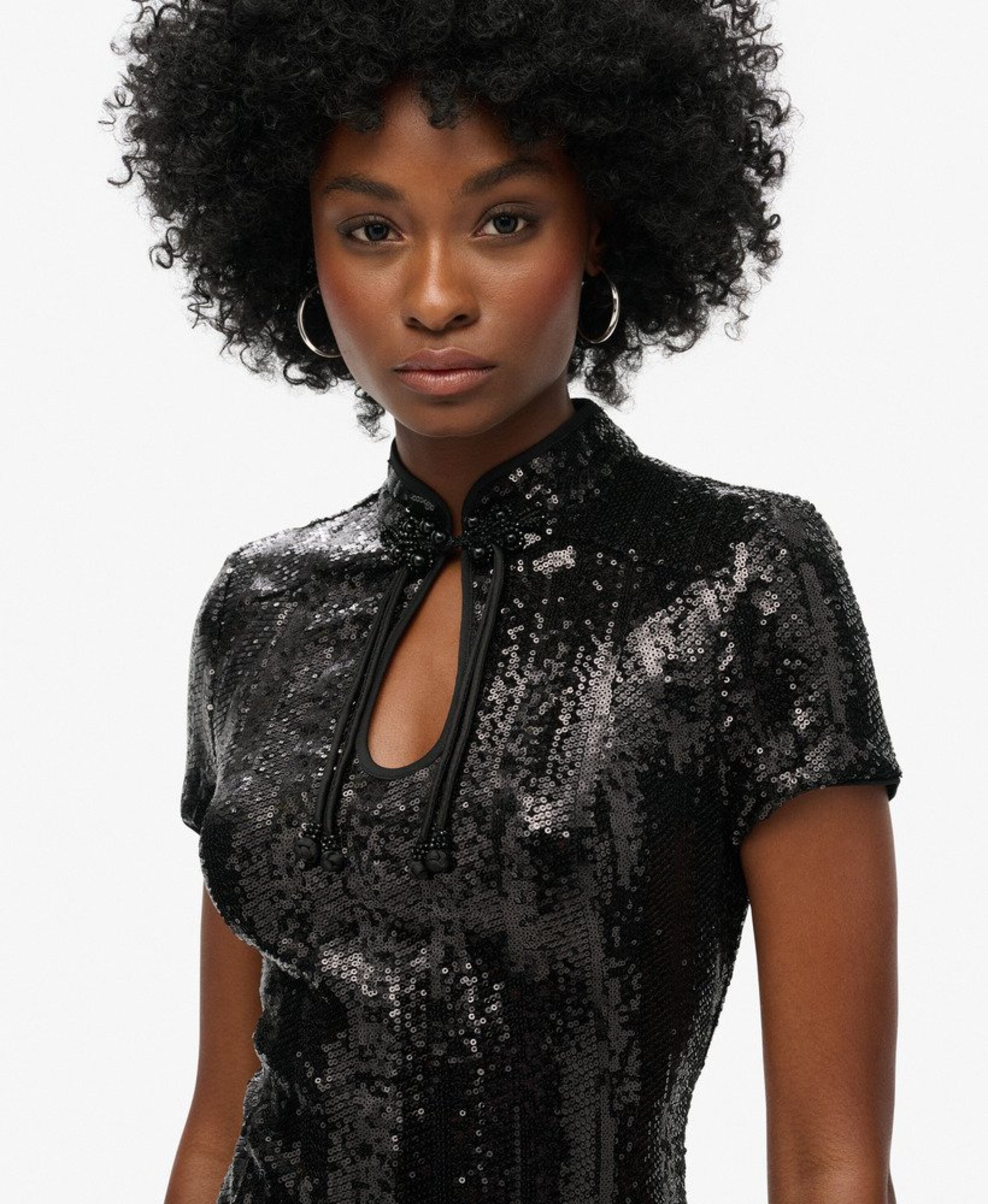 Robe de cocktail Superdry en noir